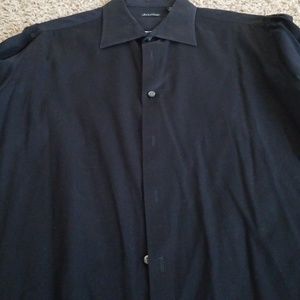 Black button down dress shirt